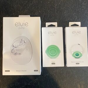Elvie pump Replacement Seals & Spout Kit Breast shields 21mm NIB